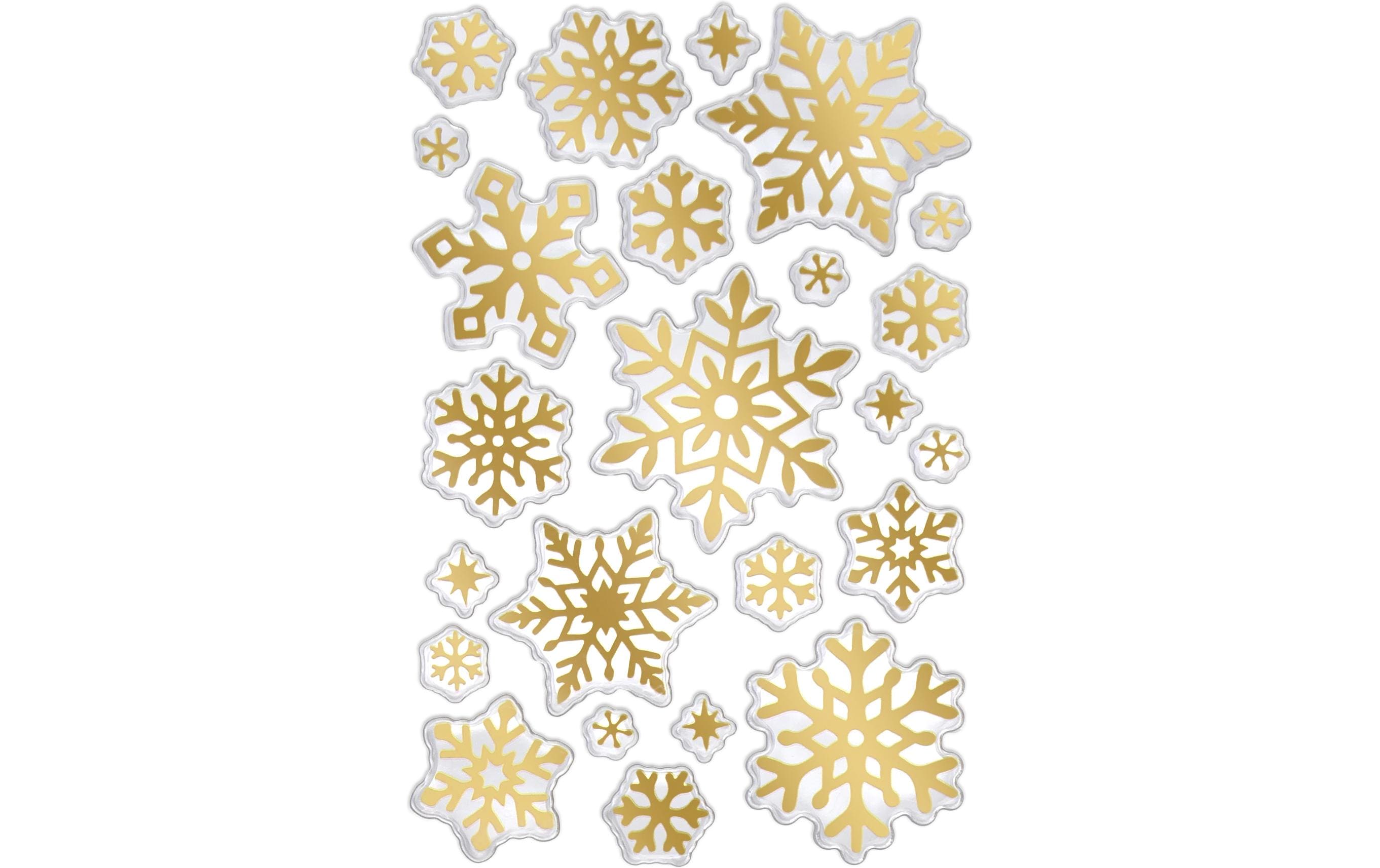 B+C Sticker Golden Crystals 19x10.4cm