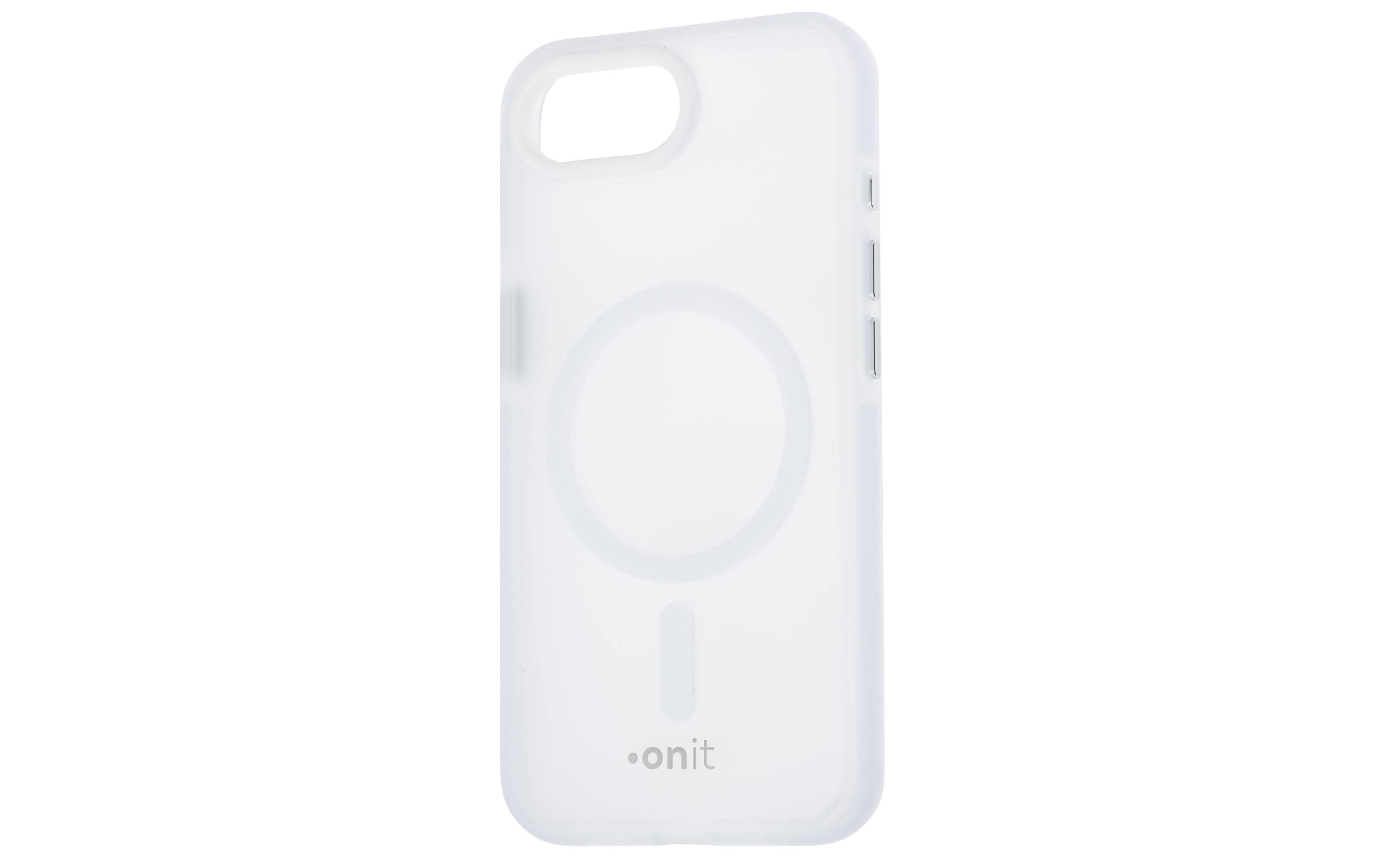 onit Back Cover Mill.Std. iPhone 16e (SE25) mattweiss / Magsafe / Mill.Std.3m / GRS