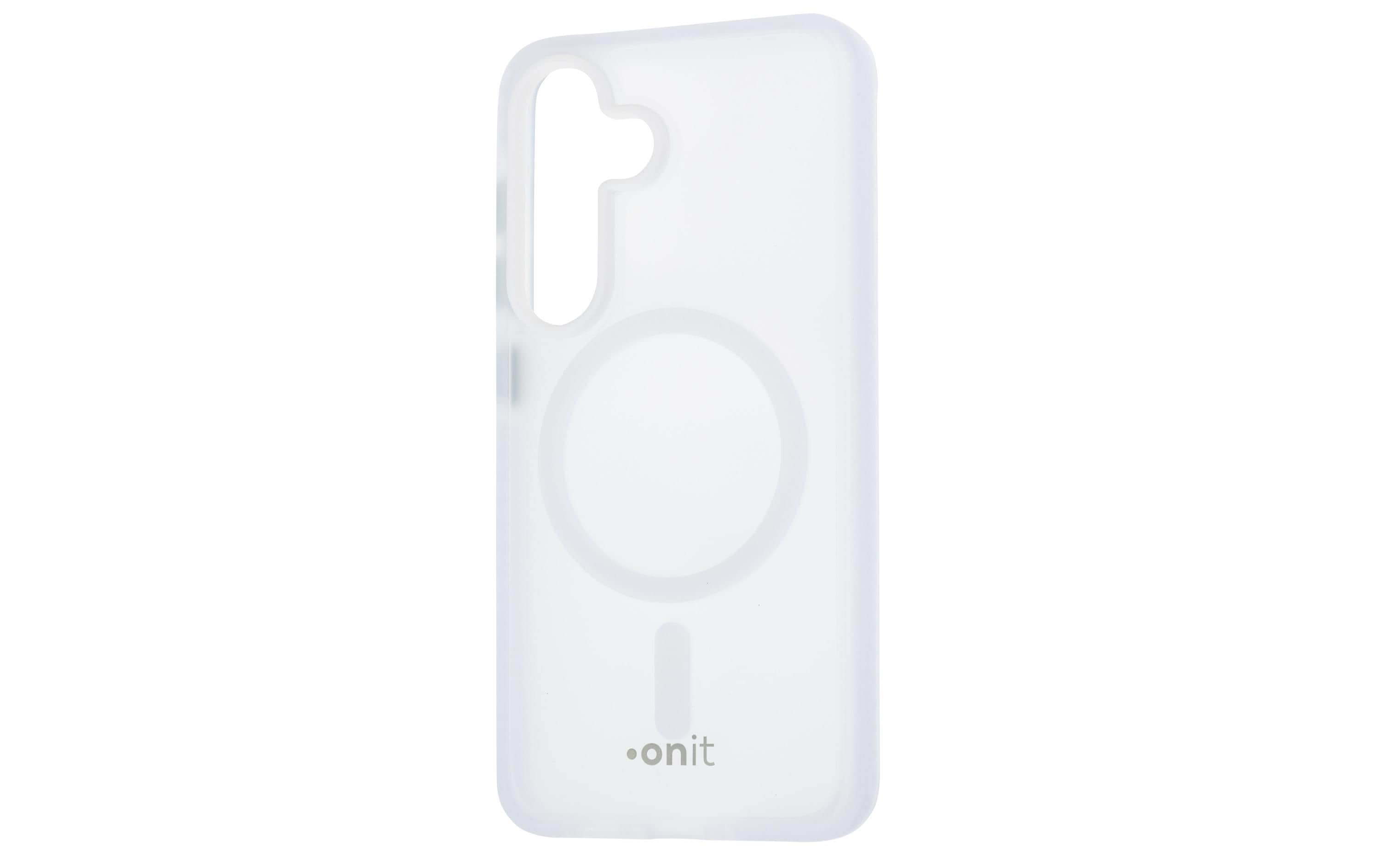 onit Back Cover Mill.Std. Samsung S25 mattweiss / Magsafe / Mill.Std.3m / GRS