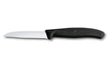 Victorinox Swiss Classic Gemüsemesser 8cm 1 Stk. schwarz, Wellenschliff, 8cm