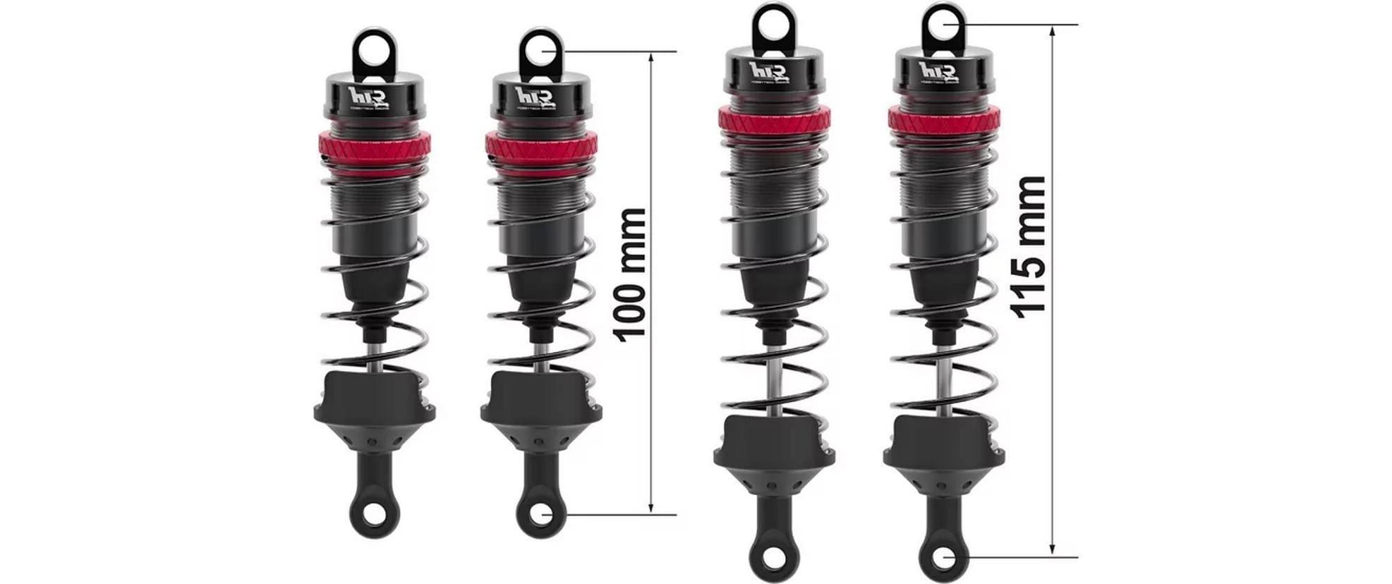 Hobbytech Upgrade shocks absorber set Für Rogue Terra