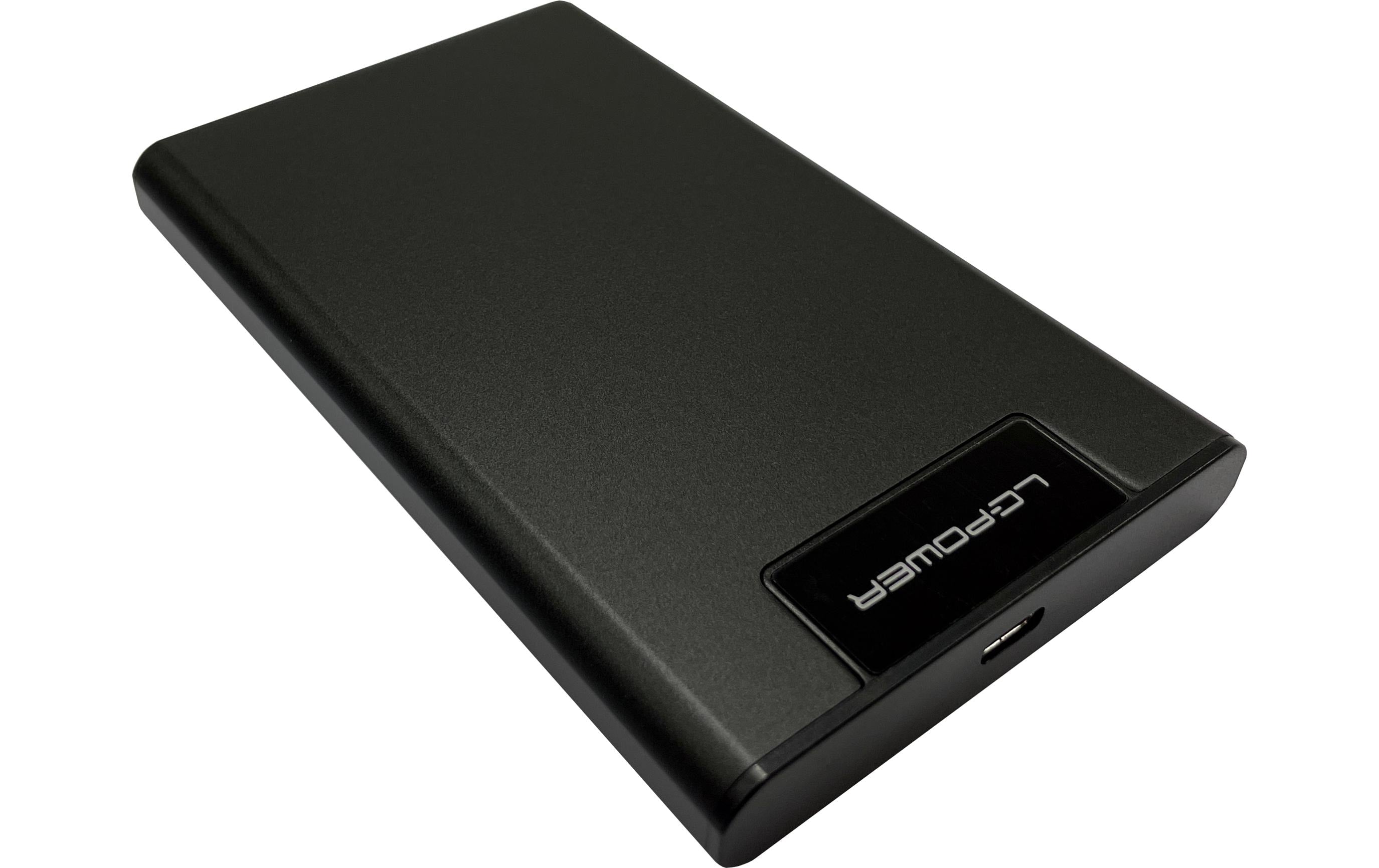 LC-Power ext. 2.5" Gehäuse LC-25U3-C4 schwarz, USB3.2, für SATA HDD, Type-C
