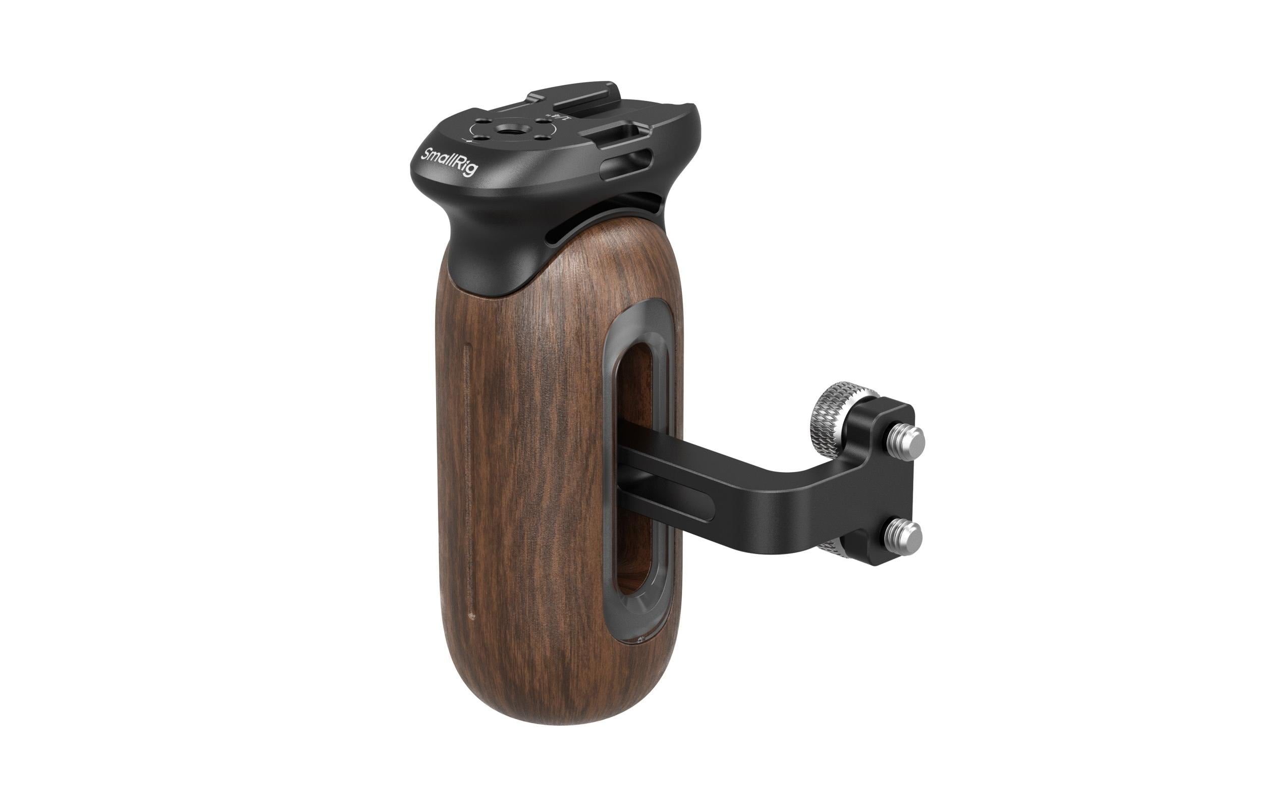 SmallRig Wooden Side Handle with 1/4"-20 Screws