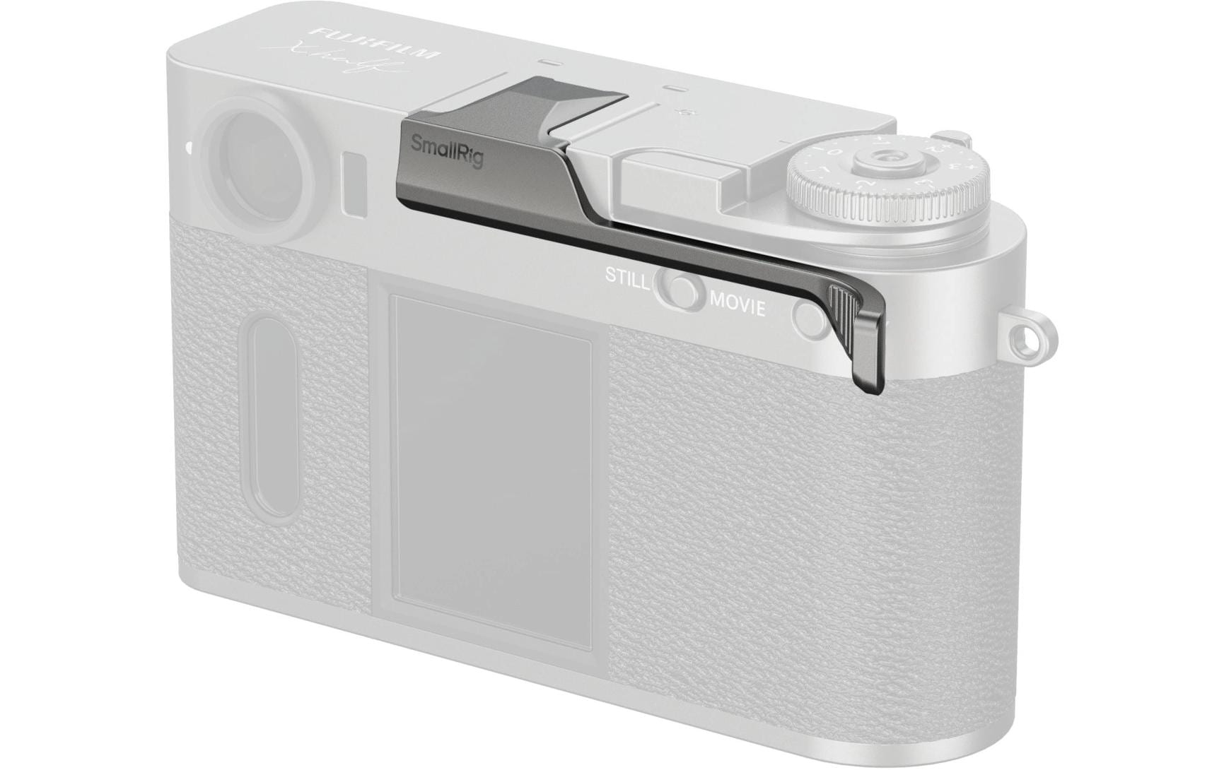 SmallRig Thumb Grip for FUJIFILM X half (Charcoal Silver)