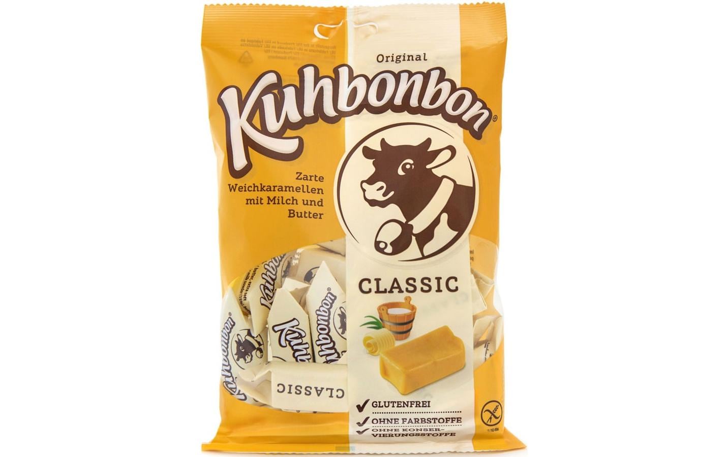 Kuhbonbon Classic Karamell Beutel 200 g