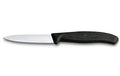 Victorinox Swiss Classic Gemüsemesser 10cm 6 Stk. schwarz, Gerader Schliff, 10cm