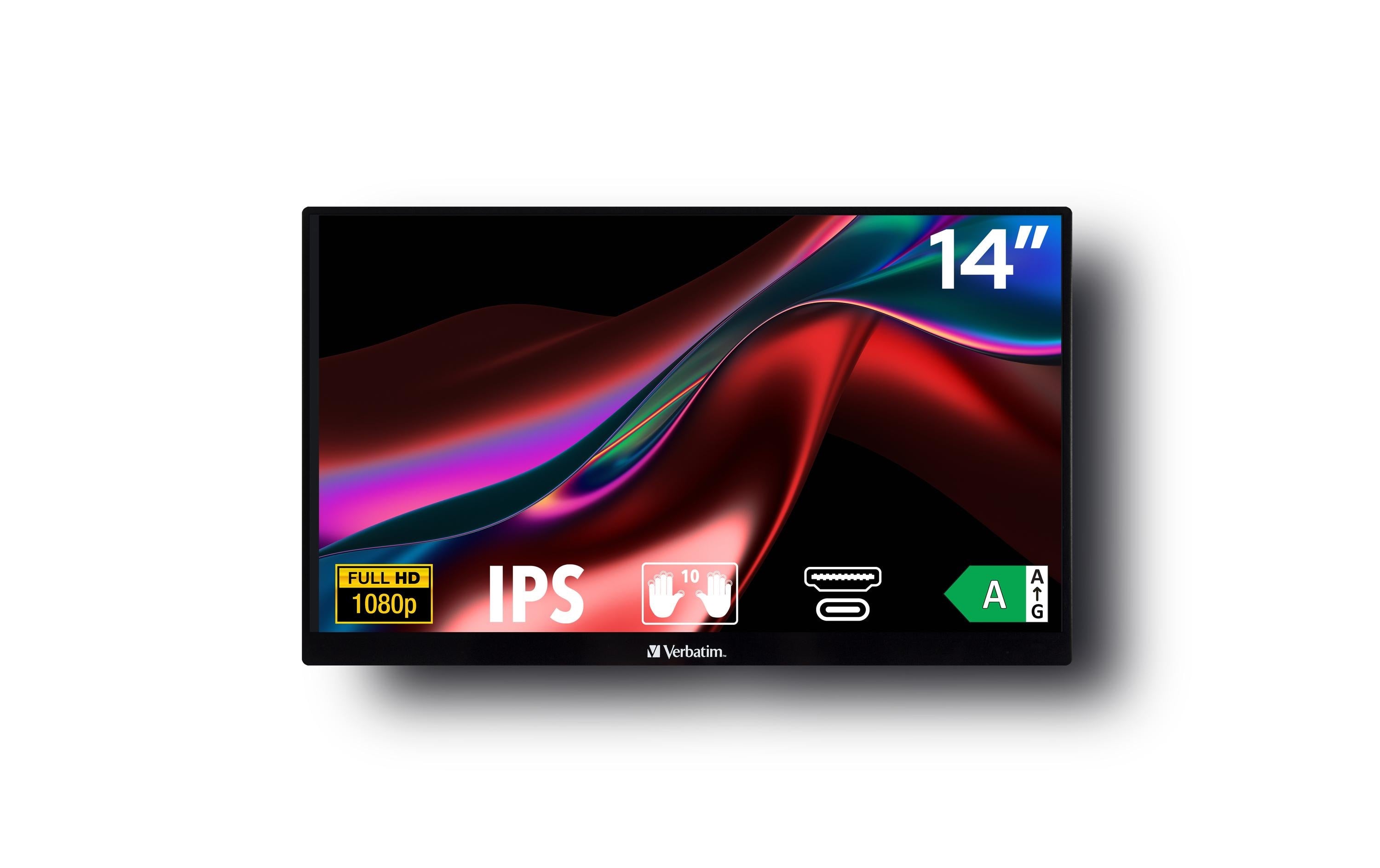 Verbatim Portable Touchscreen Monitor 14"