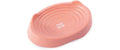 Martin Sellier Katzennapf melaminiert rosa gewellt, 18x12x4cm