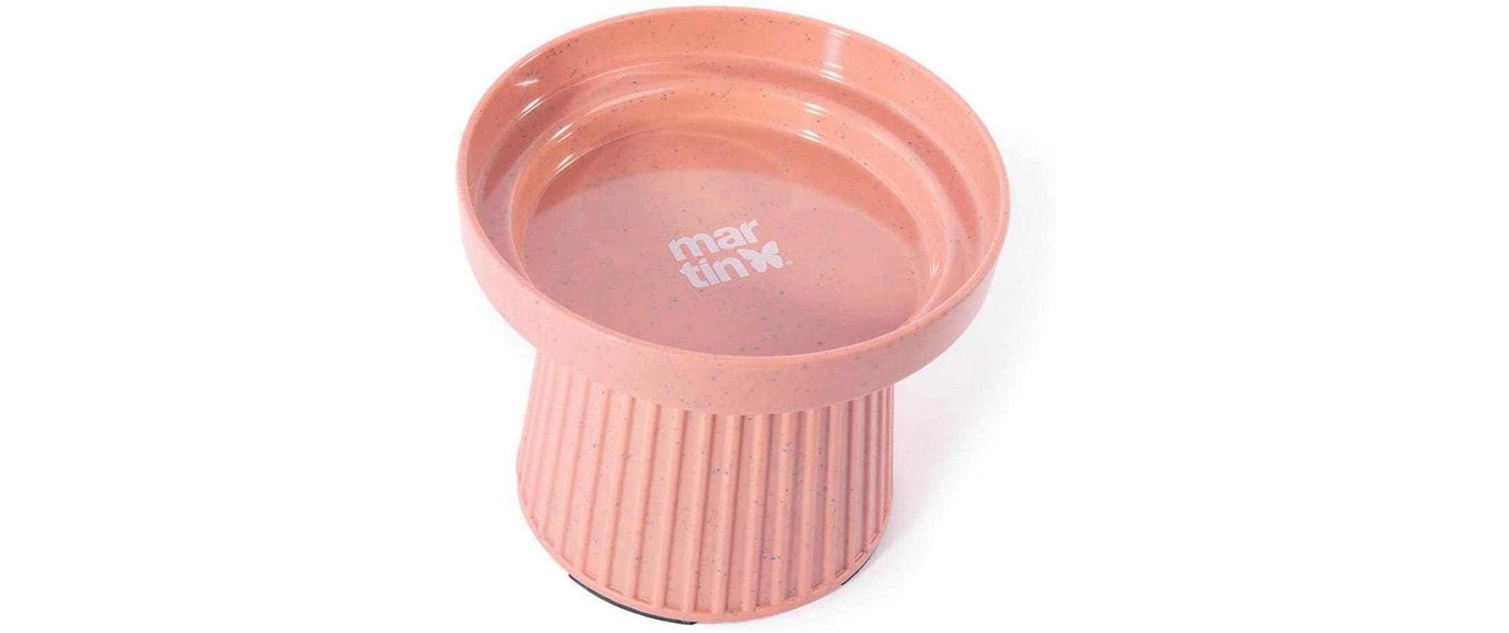 Martin Sellier Katzennapf melaminiert rosa hohl, 14x14x13cm