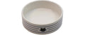 Bubimex Keramiknapf gestreift 450ml weiss, schwarz