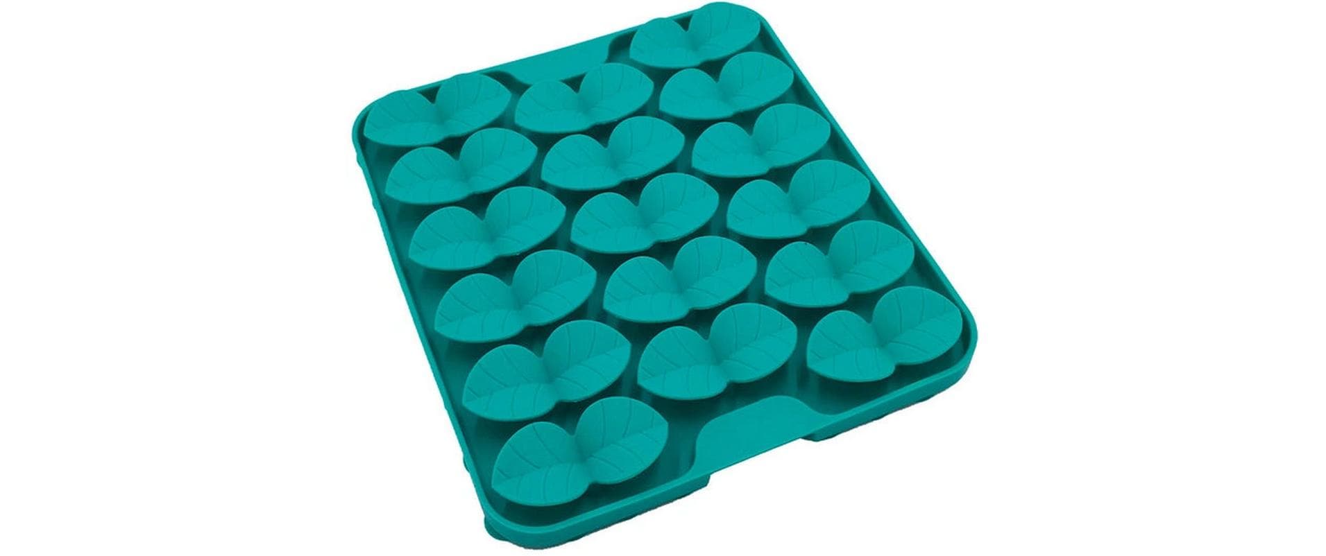 Bubimex Leckmatte für Katzen & Hunde Lickleaf blau
