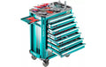 TECHNOCRAFT Werkstattwagen SWISS TEAM PLUS+ PRO, 743-tlg
