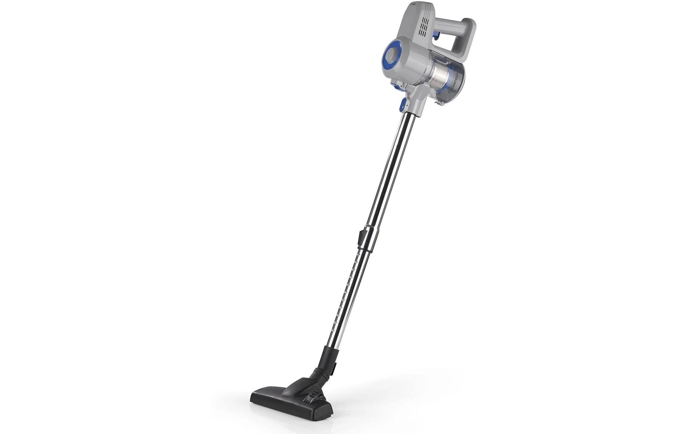 CLEANmaxx Akku-Zyklon-Staubsauger 22.2V Hellgrau, Inklusive Bodendüse,  Fugendüse