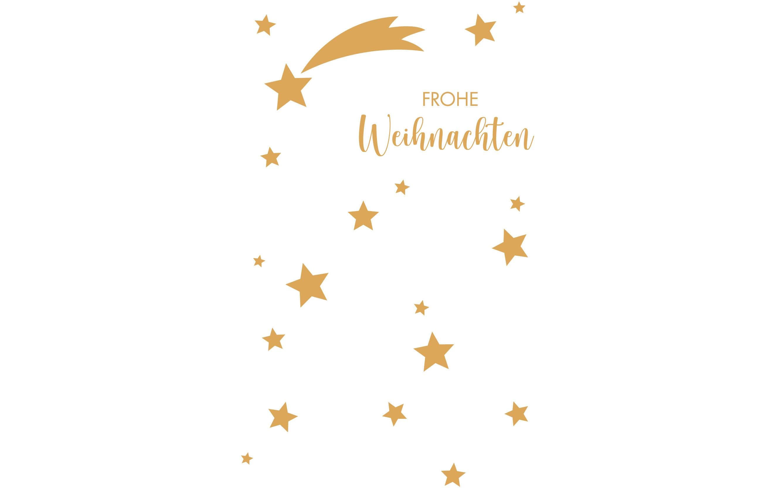 ABC Weihnachtskarte Frohe Weihnachten Format B6, 125x176mm, 1 Stück