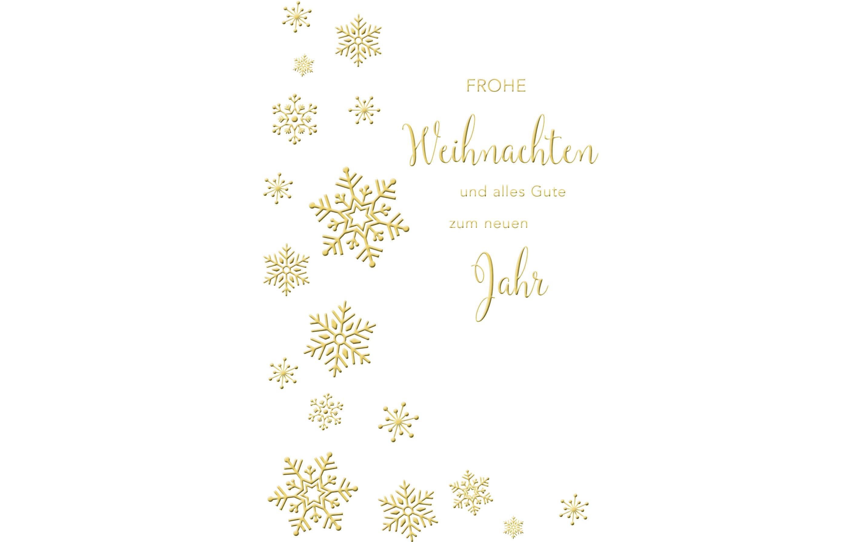 ABC Weihnachtskarte Frohe Weihnachten Format B6, 125x176mm, 1 Stück