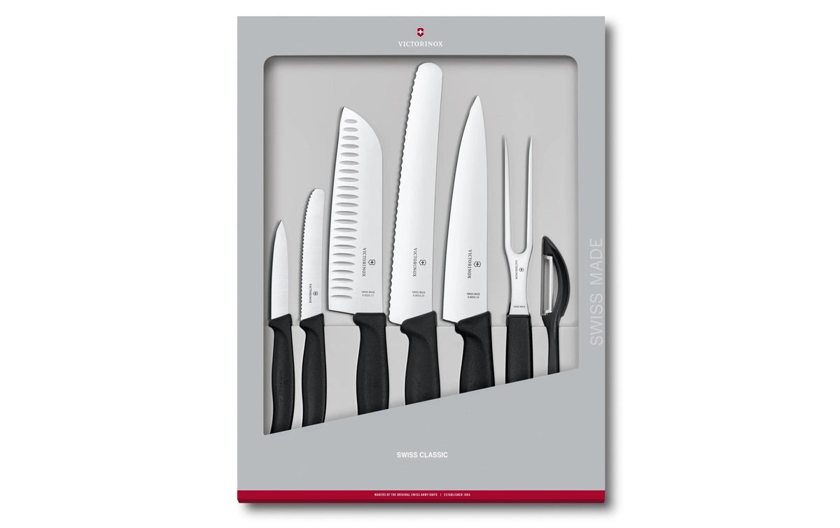 Victorinox Swiss Classic Messerset 7 teilig 7-teiligschwarz