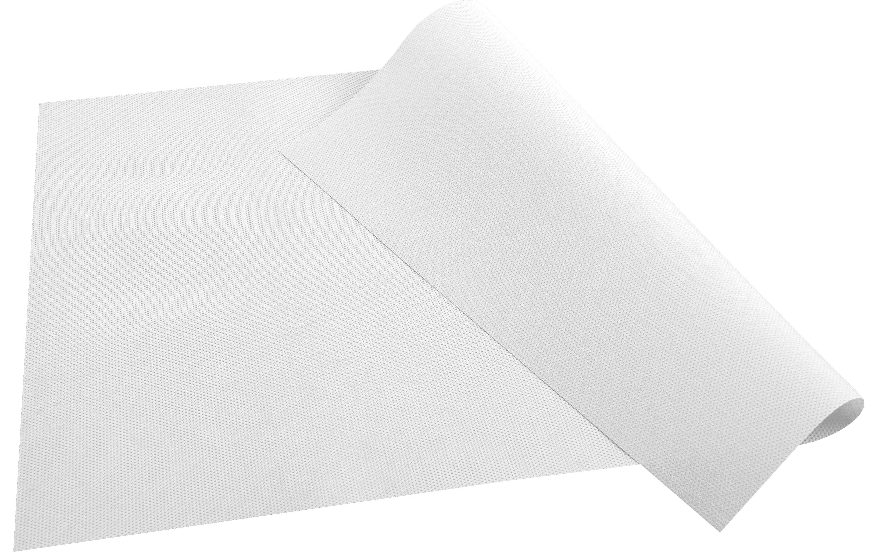 PRO nappe Tischsets Weiss, 100 Stück 30x40 cm, recyc. Polypropylene,abwischbar