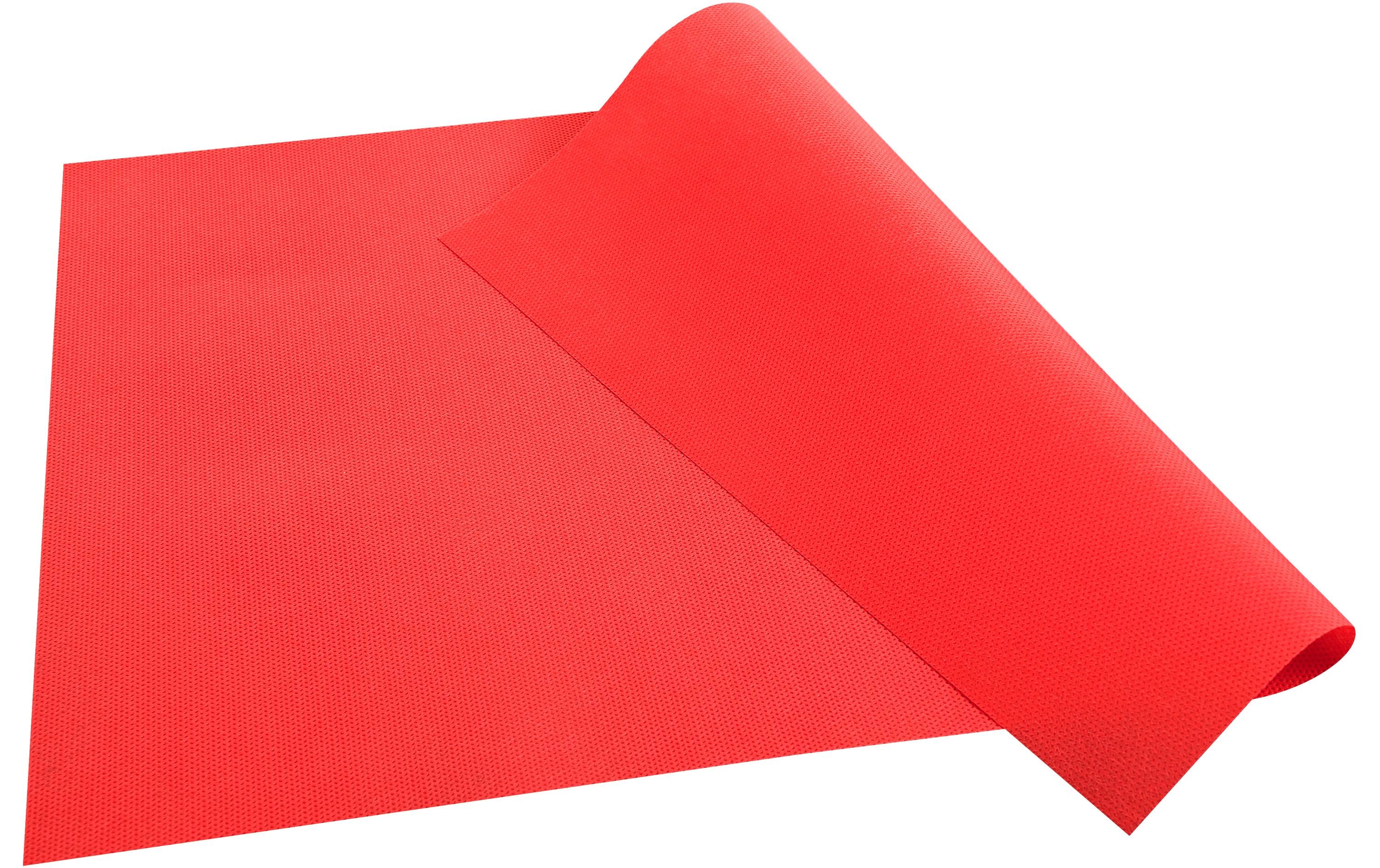 PRO nappe Tischsets Rot, 100 Stück 30x40 cm, recyc. Polypropylene,abwischbar