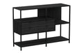 AC Design Regal Seaford Schwarz Metall/Melamin, (WxDxH): 114x35x78 cm