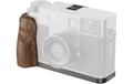 SmallRig L-Shaped Plate with Wooden Handle for FUJIFILM X half (Charcoal Silver)