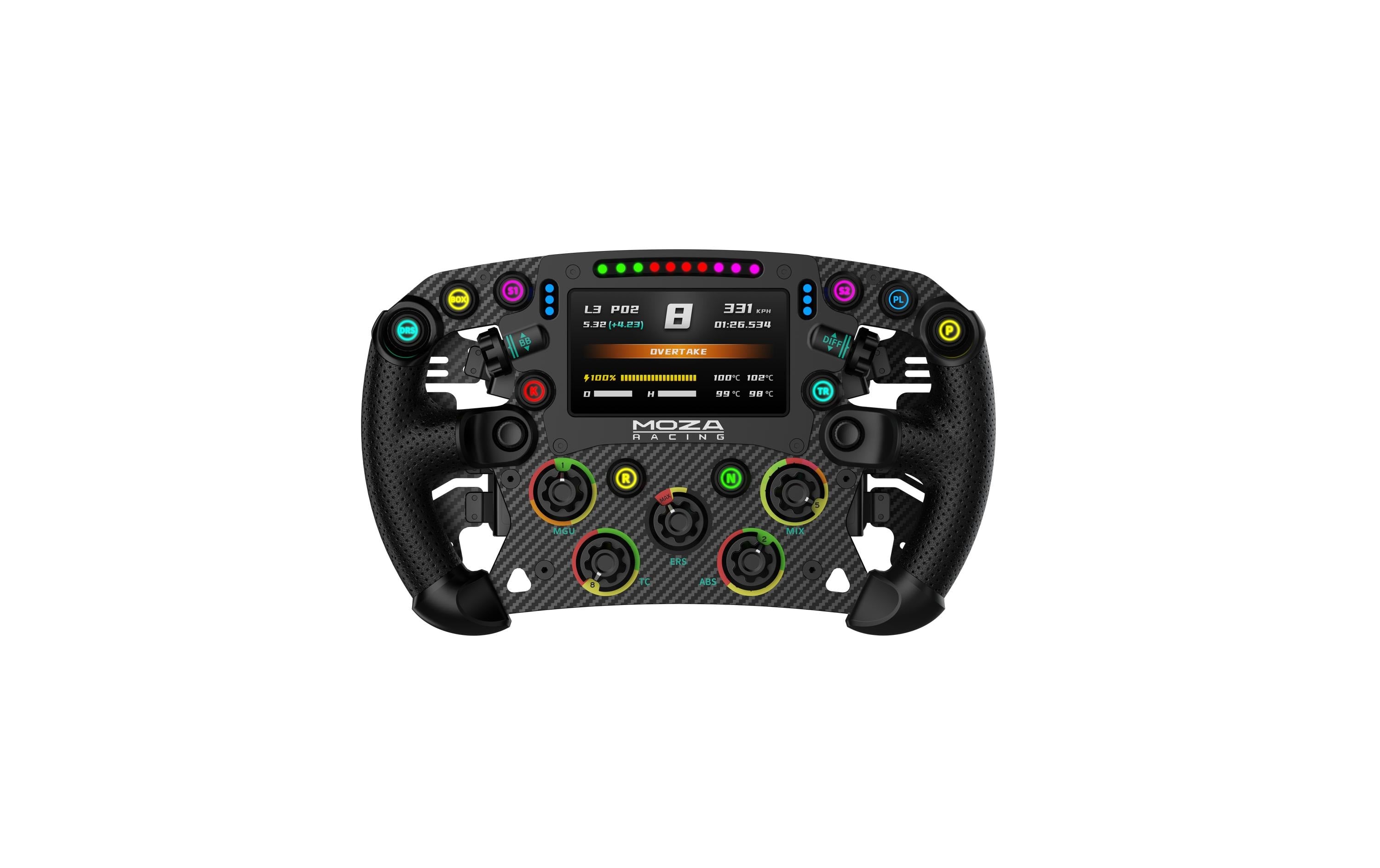 MOZA - FSR2 Highend Formel-Steering Wheel (28 cm) Wheel