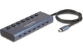 Delock USB-C Hub, 7 Port 7xUSB-C, 1xPD3.0
