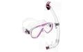CRESSI ESTRELLA + SEAL DRY COMBO CLEAR/PINK