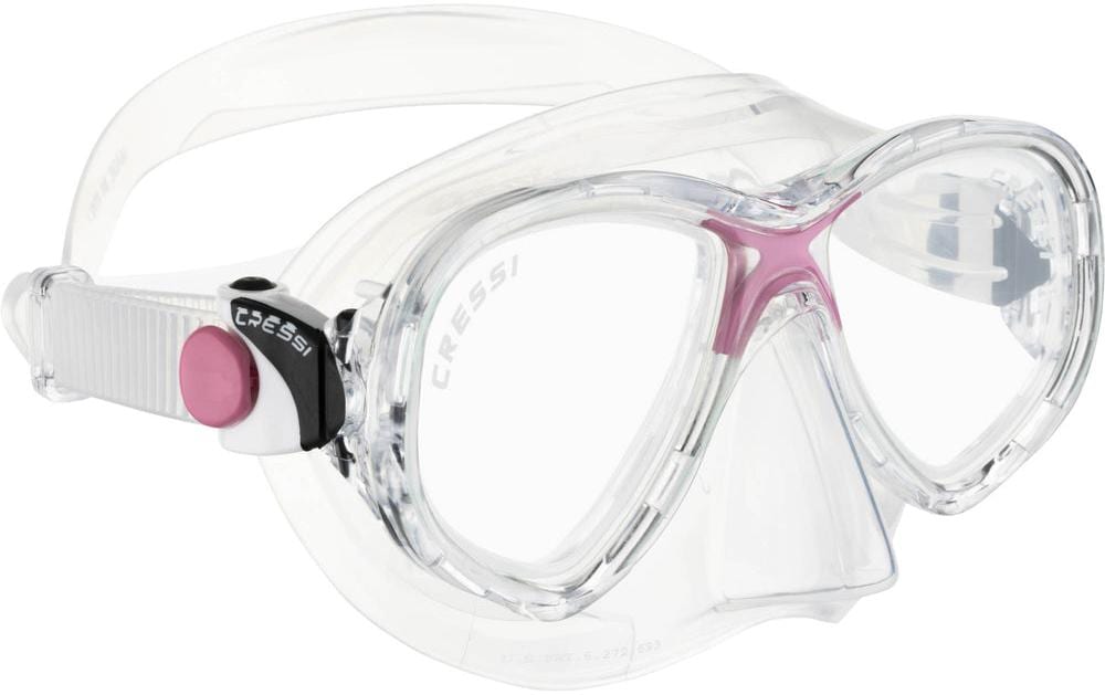 CRESSI MAREA JR MASK SIL CLEAR PINK