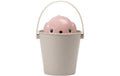 United Pets Futter Aufbewahrungsbox Crock 20x20x28cm, pink/grau