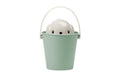 United Pets Futter Aufbewahrungsbox Crock 20x20x28cm, grau/grün