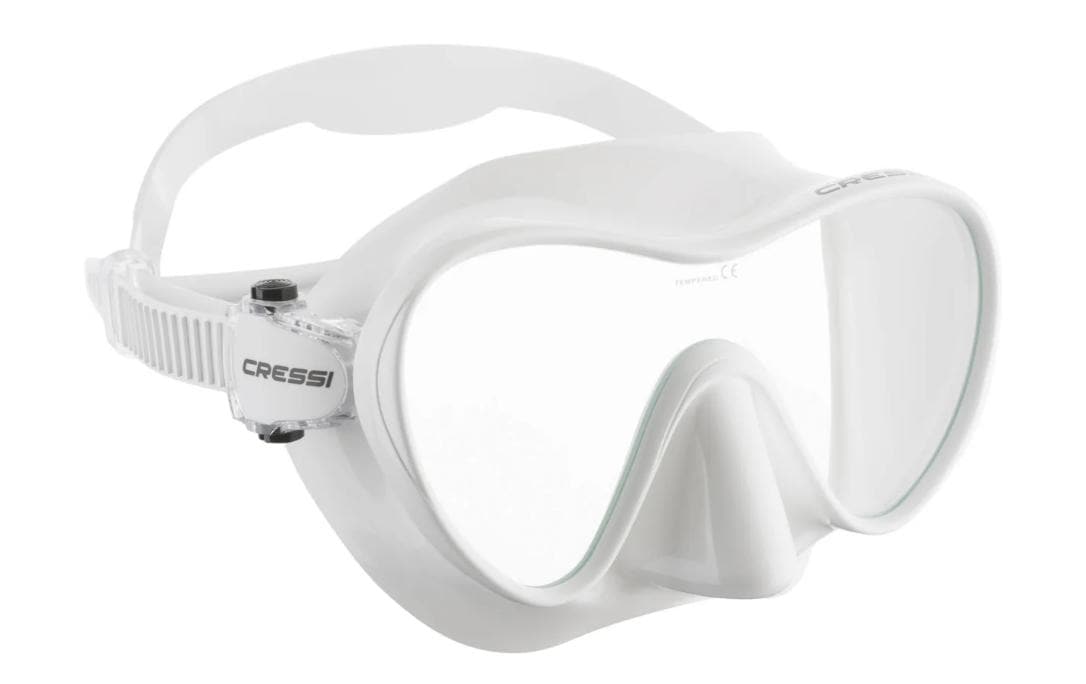 CRESSI F1 MASK SIL WHITE