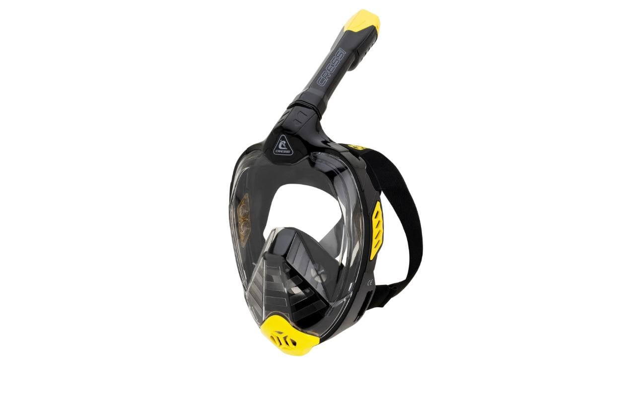 CRESSI BALI FULL FACE MASK BLACK/YELLOW L/XL