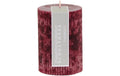 Schulthess Kerze Shape&Shine, Bordeaux 7x10 cm (DxH), Paraffin