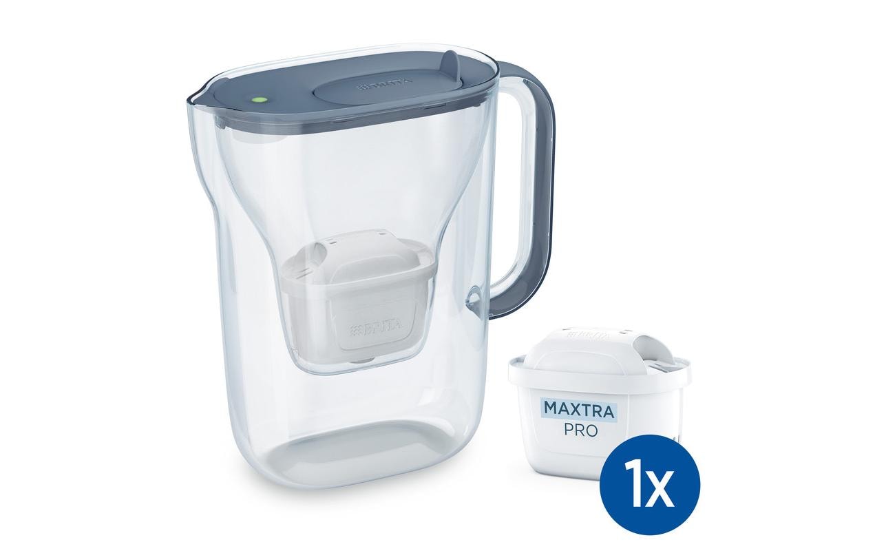 Brita Style Essential Steinblau Tischwasser inkl. 1 Maxtra Pro