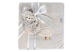 Fehn Kuscheldecke Faultier Grau/Beige ab 0+ Monaten