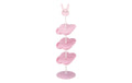 Yamazaki Kinder-Schuhregal Hase Stahl, B 18 x T 18 x H 67 cm, Pink