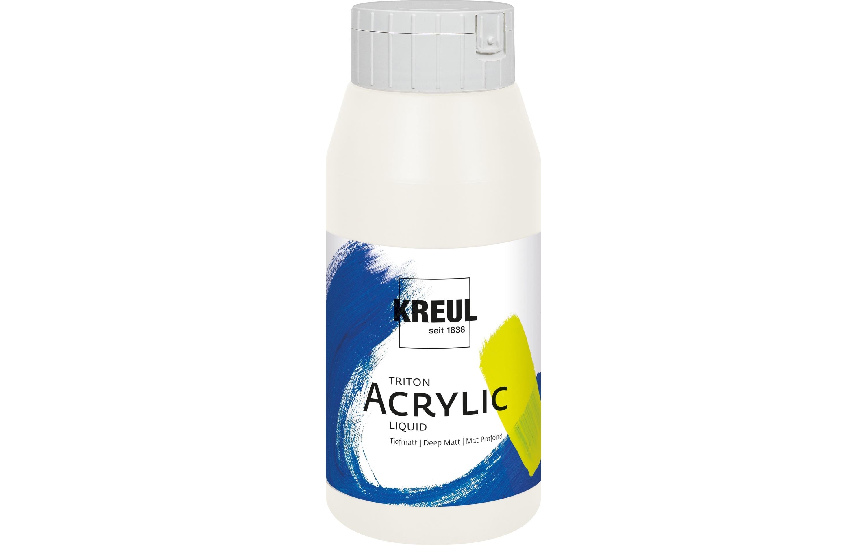 Kreul SG Triton Acrylic Liquid Mischweiss 750ml