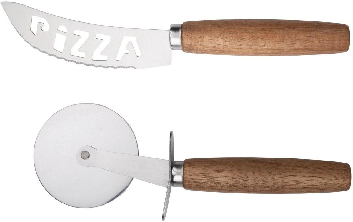 Alpina Pizzaschneider&Messer, 2-teilig 21x2.7x1.5cm, 97gr