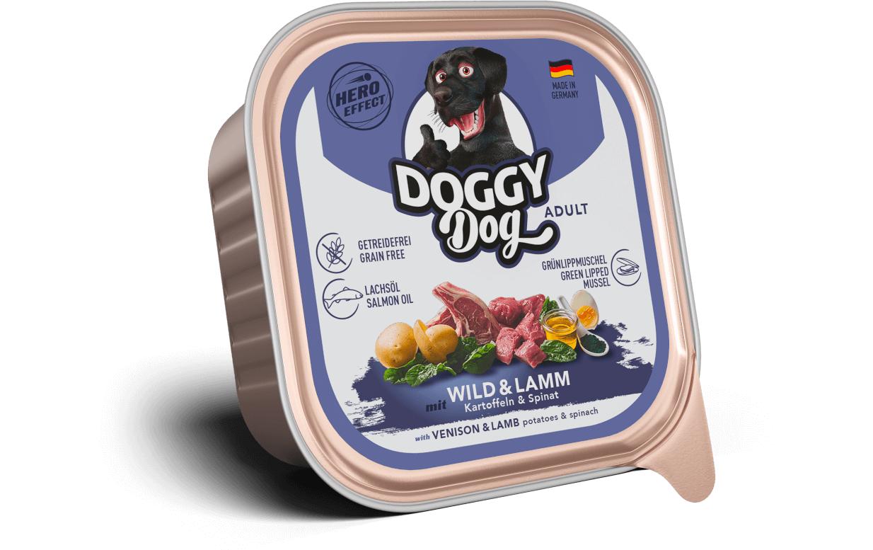 DoggyDog Schale Wild, Lamm Adult 150 g
