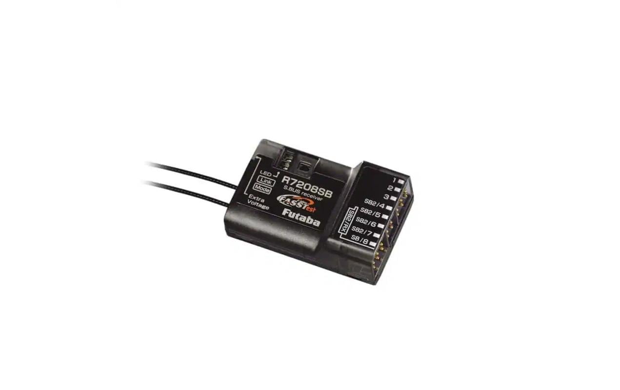 Futaba R7208SB ohne Blisterverpackung FASSTest 2.4GHz Empfänger, 8-Kanal