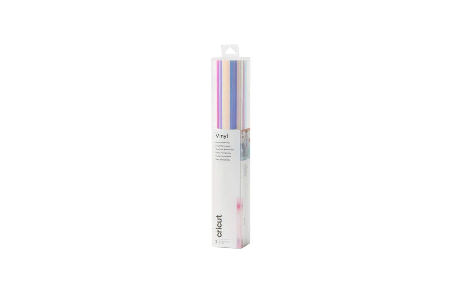Cricut Vinylfolie Holographisch Opal 1 Rolle à 30.5 x 122 cm, permanent