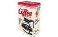 Nostalgic Art Vorratsdose StrongCoffee,1.3L Verschluss, Metall, 11x18x8 cm