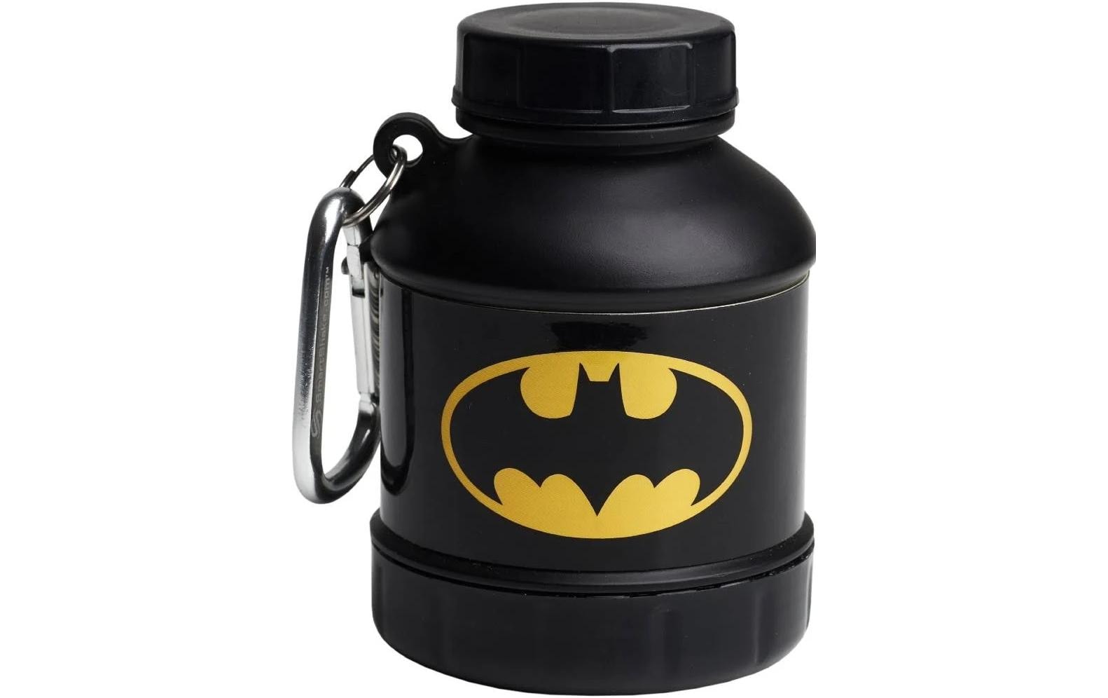 Smartshake Whey2GO Funnel Batman Flache, 600ml, Farbe: schwarz/weiss