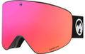 MowMow Goggle Stealth red / black strap