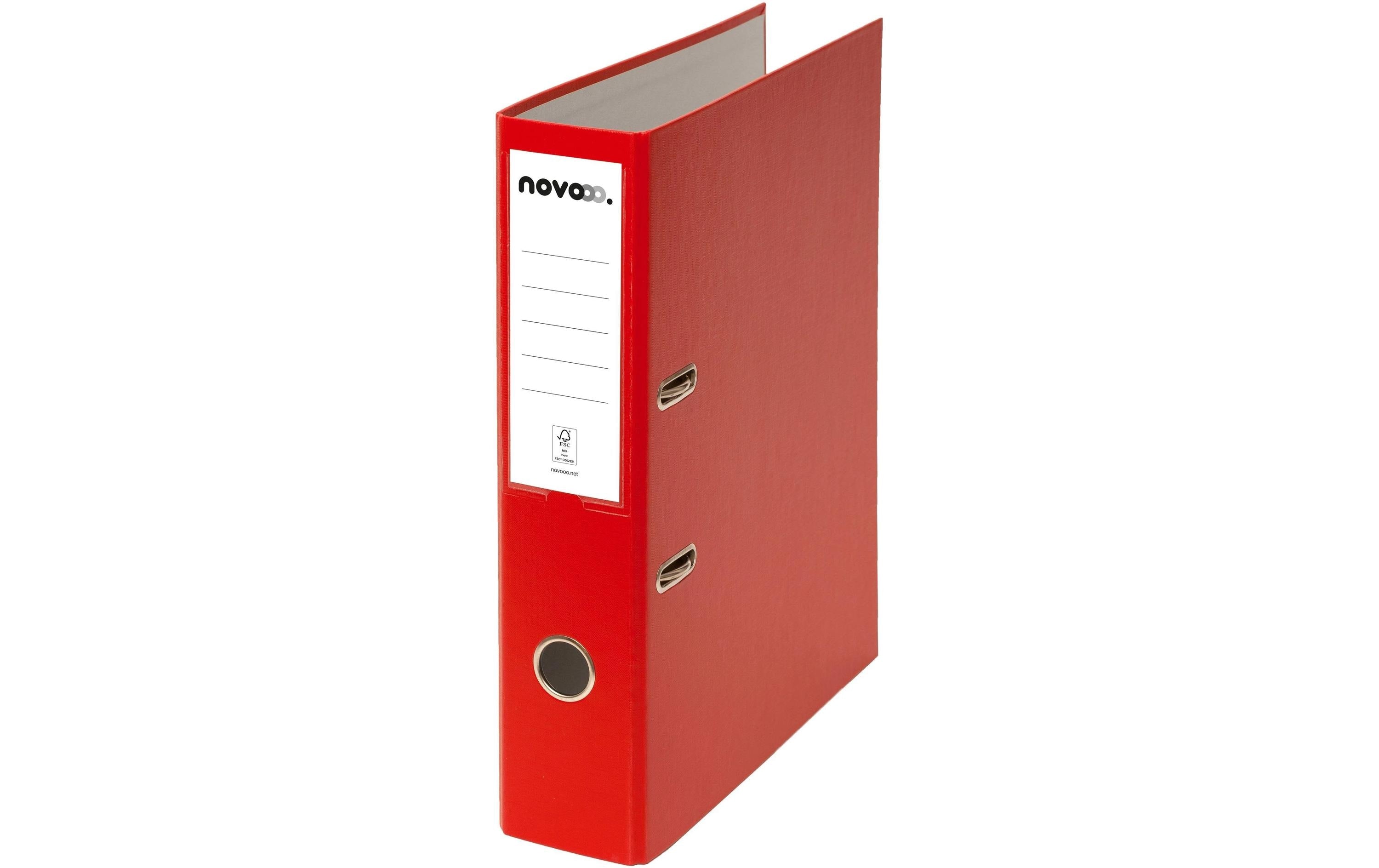 NOVOOO Pro Ordner 7cm 10349745N rot  A4
