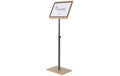 Rocada Infodisplay A3 Holz, 132x40x30cm