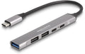 Delock USB-C Hub, Slim, 4 Port 2xUSB-C, 1xUSB-A 3.2, 2xUSB-A 2.0