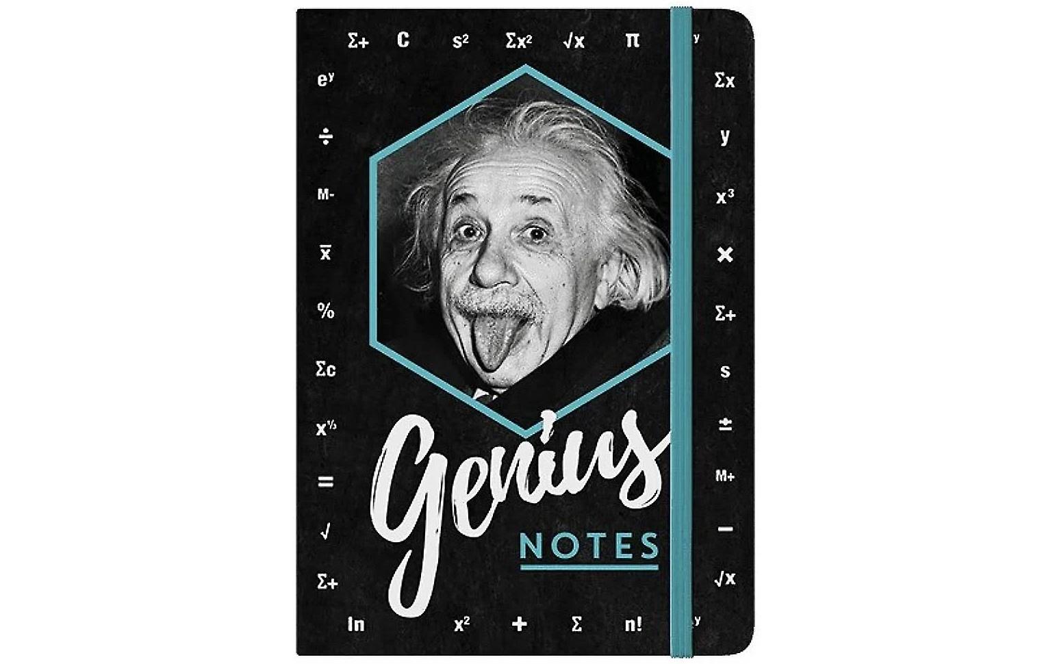 Nostalgic Art Notizbuch, Genius, A5 128 punktierte Seiten, Innentasche, FSC