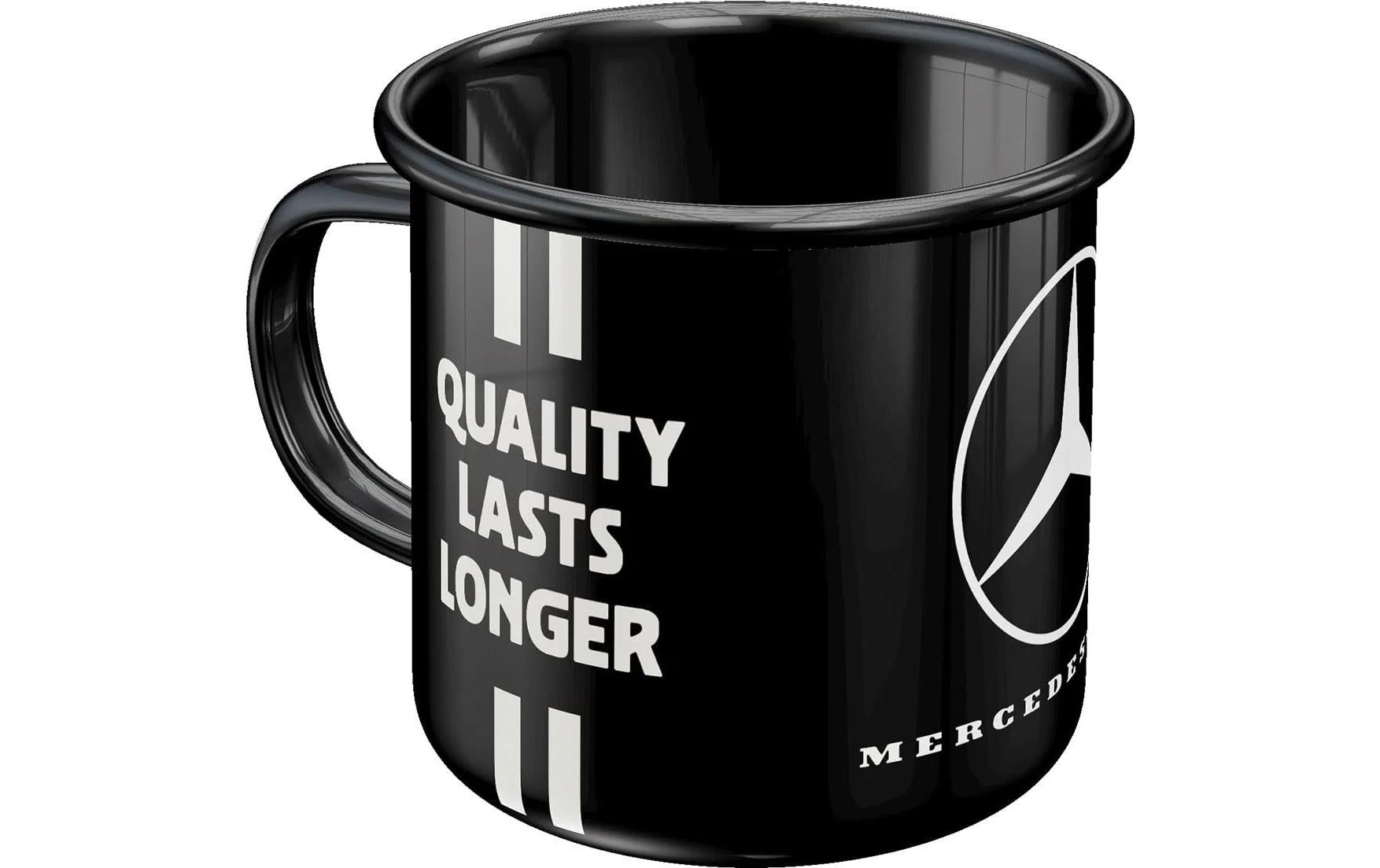 Nostalgic Art Emaille Becher Drivers Only 8x8 cm (DxH), 360 ml