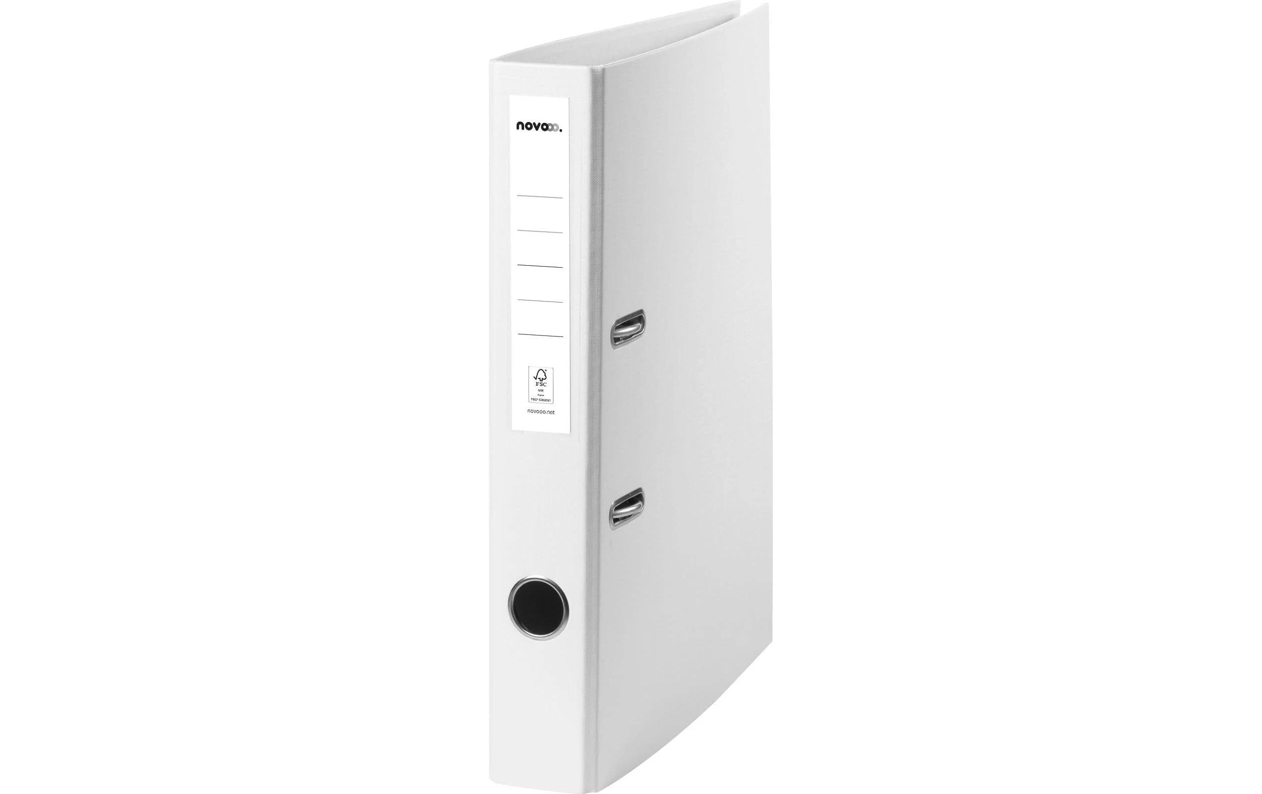 NOVOOO Pro Ordner 4cm 10349401N weiss A4